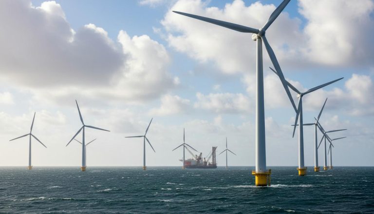 На ВЭС Nordseecluster A смонтировали половину ветротурбин Vestas