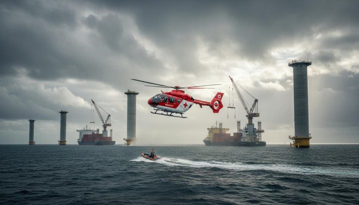 Northern Helicopter займётся медэвакуацией на стройке ВЭС Baltica 2