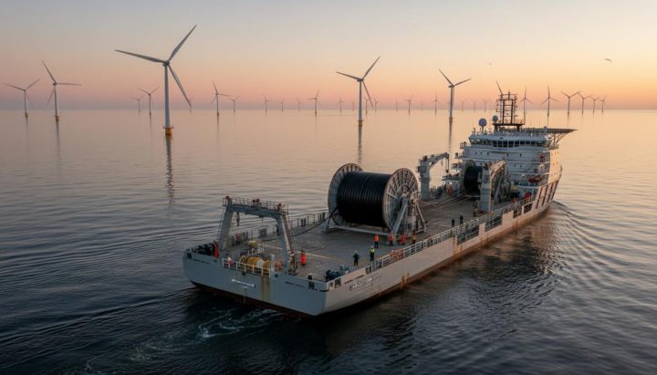 Корейская Taihan вводит в строй кабелеукладочное судно Skandi Connector