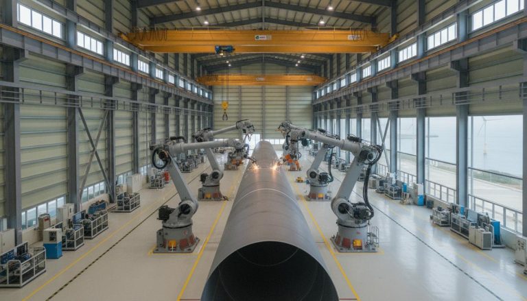 GS Entec почти вчетверо нарастила выпуск моноопор в Южной Корее